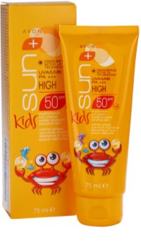Avon Sun Kids creme bronzeador para crianças SPF 50