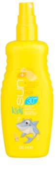 Avon Sun Kids αδιάβροχο τυρκουάζ αντηλιακό σπρέι SPF 30