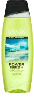 Avon Senses Power Fresh Shower Gel And Shampoo 2 In 1