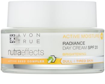 Avon True NutraEffects crema giorno illuminante SPF 20