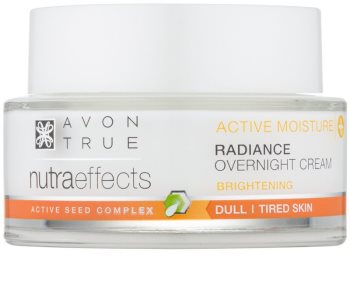 Avon True NutraEffects aufhellende Nachtcreme