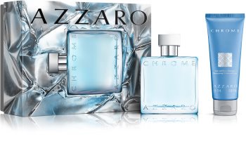 azzaro chrome woda toaletowa 50 ml   zestaw  