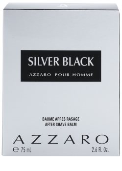 Azzaro Silver Black After Shave Balm for Men 75 ml