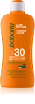 Babaria Sun Protective lapte de corp pentru soare rezistent la apa SPF 30