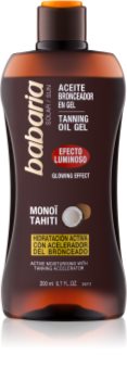 Babaria Sun Bronceadora Gel iluminador para estimular bronzeado
