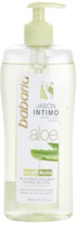 Babaria Aloe Vera γυναικείο αφρόλουτρο προσωπικής υγιεινής με αλόη βέρα