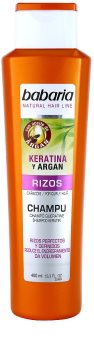 Babaria Argan šampon na vlnité vlasy s keratinem a arganem