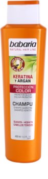 Babaria Argan Shampoo voor Kleurbescherming met Keratine en Argan