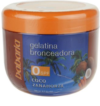 Babaria Sun Bronceadora гел за ускоряване на загара с кокос и морков