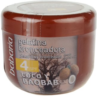 Babaria Sun Bronceadora Tönungs-Gel mit Kokos SPF 4
