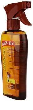 Babaria Sun Bronceadora óleo bronzeador em cápsulas SPF 2