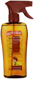 Babaria Sun Bronceadora óleo bronzeador em cápsulas SPF 2