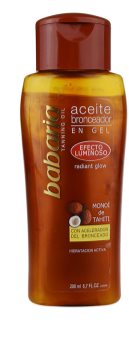 Babaria Sun Bronceadora αστραφτερό λάδι για να τονίζετε το μαύρισμα