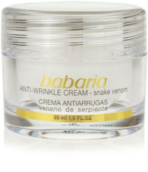 Babaria Snake Venom crema giorno e notte antirughe con veleno di serpente
