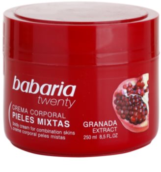 Babaria Twenty Körpercreme mit Granatapfel