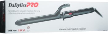BaByliss PRO Babyliss Pro Titanium Diamond Extra Long krultang voor lang haar