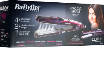 BaByliss I-PRO 230 Steam gőzölős hajvasaló hajra