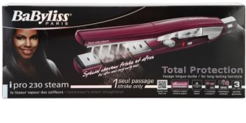 BaByliss I-PRO 230 Steam Total Protection piastra per capelli