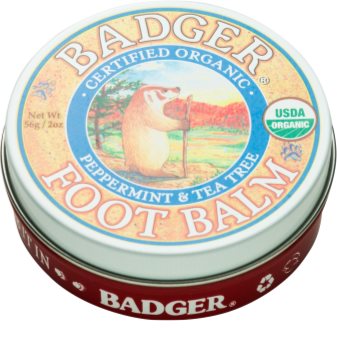 Badger Balm mélyhidratáló balzsam száraz és berepedezett lábakra