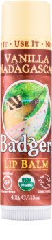 Badger Classic Vanilla Madagascar balzam za ustnice