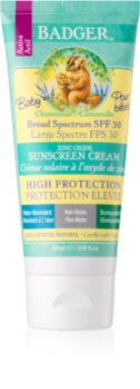 Badger Sun Protective Cream for Infants SPF 30