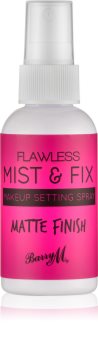 Barry M Flawless Mist & Fix spray matifiant fixateur de maquillage