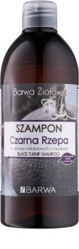 Barwa Herbal Black Turnip šampon proti lupům pro oslabené vlasy