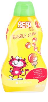 Barwa Bebi Kids Bubble Gum Shampoo und Badeschaum 2 in 1