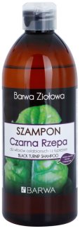 Barwa Herbal Black Turnip šampon proti lupům pro oslabené vlasy