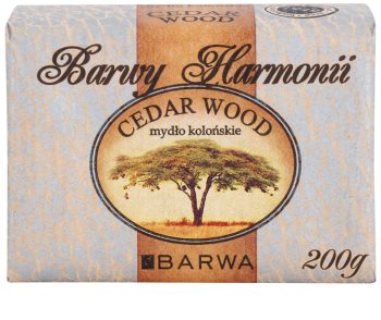 Barwa Harmony Cedar Wood Feinseife mit feuchtigkeitsspendender Wirkung