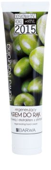 Barwa Natural Green Olive regenerierende Creme für Hände und Fingernägel