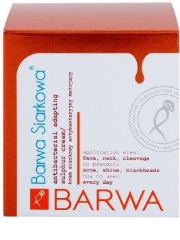Barwa Sulphur Mattifying Cream For Oily And Problematic Skin