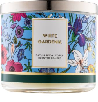 Bath & Body Works White Gardenia vela perfumada 411 g