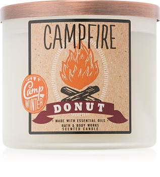 Bath & Body Works Camp Winter Campfire Donut vonná svíčka 411 g