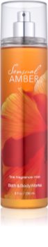 Bath & Body Works Sensual Amber spray corpo per donna 236 ml