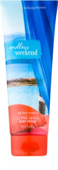 Bath & Body Works Endless Weekend testkrém nőknek 226 g