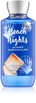 Bath & Body Works Beach Nights Summer Marshmallow sprchový gél pre ženy 295 ml