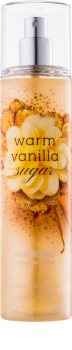 Bath & Body Works Warm Vanilla Sugar spray do ciała dla kobiet 236 ml z błyszczącymi cząsteczkami