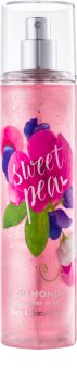 Bath & Body Works Sweet Pea tělový sprej pro ženy 236 ml třpytivý