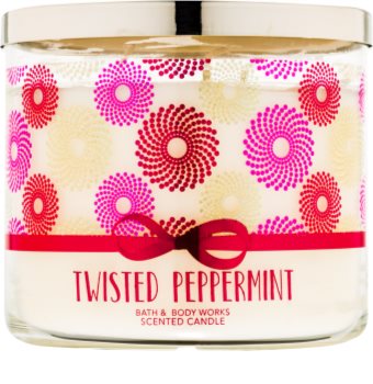 Bath & Body Works Twisted Peppermint Scented Candle 411 g