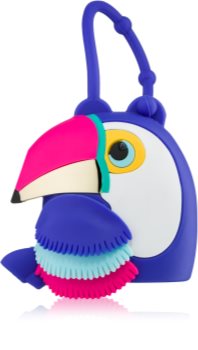 Bath & Body Works PocketBac Parrot embalagem de slicone com gel antibacteriano