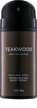 Bath & Body Works Men Teakwood Deo-Spray für Herren 104 g