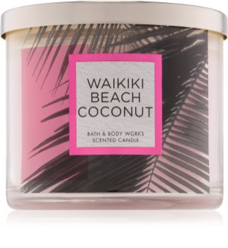 Bath & Body Works Waikiki Beach Coconut lumanari parfumate 411 g