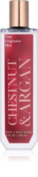 Bath & Body Works Chestnut & Argan telový sprej pre ženy 236 ml