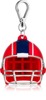 Bath & Body Works PocketBac Red White Blue Football Helmet szilikon kézfertőtlenítő gél csomagolás