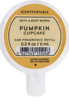 Bath & Body Works Pumpkin Cupcake désodorisant voiture 6 ml recharge