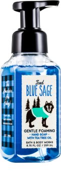 Bath & Body Works Iced Blue Sage hab szappan kézre