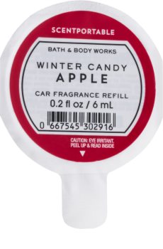 Bath & Body Works Winter Candy Apple vůně do auta 6 ml náhradní náplň