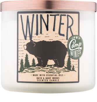 Bath & Body Works Camp Winter Winter vonná sviečka 411 g