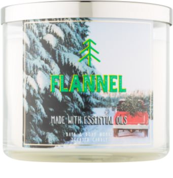Bath & Body Works Camp Winter Flannel vonná svíčka 411 g